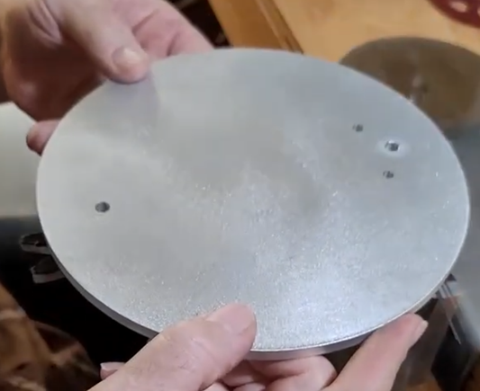 Lazy Susan Aluminum Fixture 7in